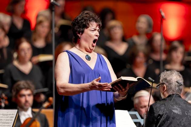 Hilary Summers (Alt). Abschlusskonzert: Händels »Messiah«, K189, Schleswig-Holstein Musik Festival, 27.08.23 Lübeck Schleswig-Holstein Germany Copyright: xAgentur54Gradx xFelixxKoenigx