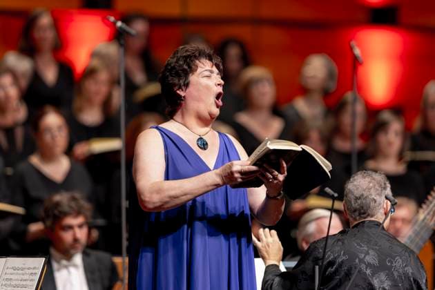 Hilary Summers (Alt). Abschlusskonzert: Händels »Messiah«, K189, Schleswig-Holstein Musik Festival, 27.08.23 Lübeck Schleswig-Holstein Germany Copyright: xAgentur54Gradx xFelixxKoenigx
