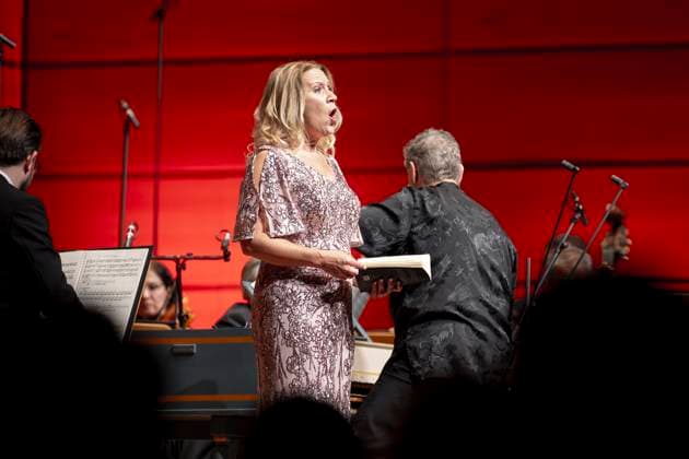 Carolyn Sampson (Sopran). Abschlusskonzert: Händels »Messiah«, K189, Schleswig-Holstein Musik Festival, 27.08.23 Lübeck Schleswig-Holstein Germany Copyright: xAgentur54Gradx xFelixxKoenigx