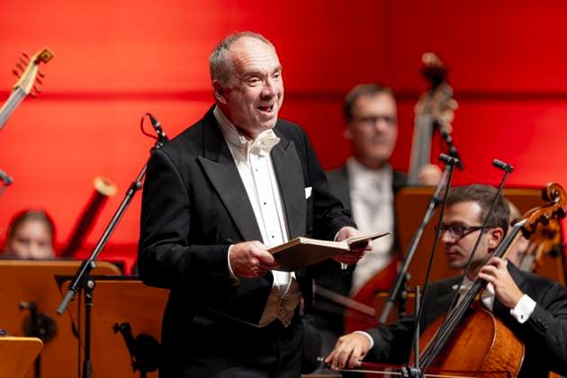 James Gilchrist (Tenor). Abschlusskonzert: Händels »Messiah«, K189, Schleswig-Holstein Musik Festival, 27.08.23 Lübeck Schleswig-Holstein Germany Copyright: xAgentur54Gradx xFelixxKoenigx