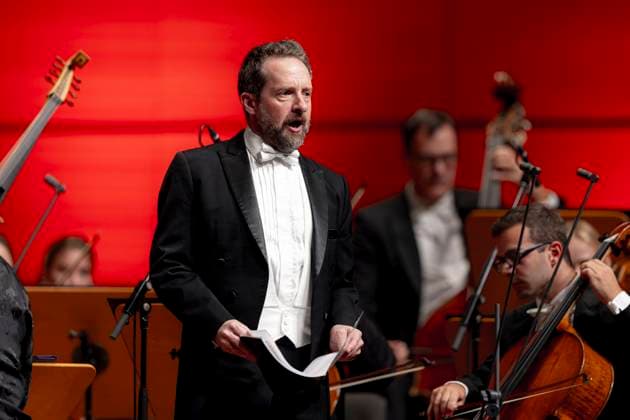 Andrew Foster-Williams (Bass). Abschlusskonzert: Händels »Messiah«, K189, Schleswig-Holstein Musik Festival, 27.08.23 Lübeck Schleswig-Holstein Germany Copyright: xAgentur54Gradx xFelixxKoenigx