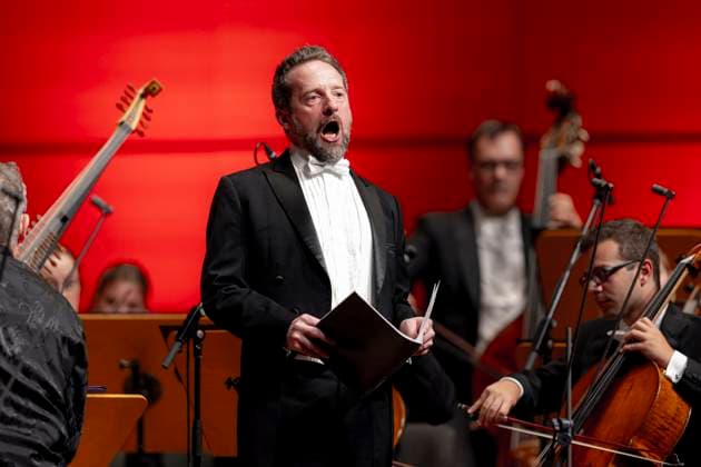 Andrew Foster-Williams (Bass). Abschlusskonzert: Händels »Messiah«, K189, Schleswig-Holstein Musik Festival, 27.08.23 Lübeck Schleswig-Holstein Germany Copyright: xAgentur54Gradx xFelixxKoenigx
