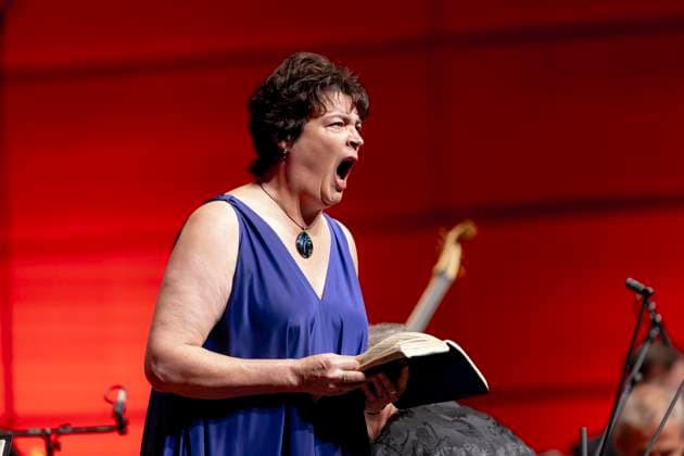 Hilary Summers (Alt). Abschlusskonzert: Händels »Messiah«, K189, Schleswig-Holstein Musik Festival, 27.08.23 Lübeck Schleswig-Holstein Germany Copyright: xAgentur54Gradx xFelixxKoenigx