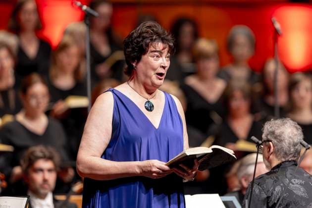 Hilary Summers (Alt). Abschlusskonzert: Händels »Messiah«, K189, Schleswig-Holstein Musik Festival, 27.08.23 Lübeck Schleswig-Holstein Germany Copyright: xAgentur54Gradx xFelixxKoenigx