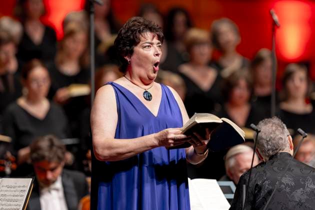 Hilary Summers (Alt). Abschlusskonzert: Händels »Messiah«, K189, Schleswig-Holstein Musik Festival, 27.08.23 Lübeck Schleswig-Holstein Germany Copyright: xAgentur54Gradx xFelixxKoenigx