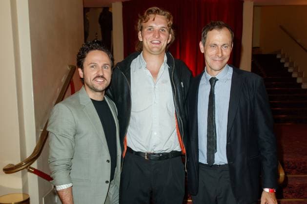 Kino Premiere - Sophia, der Tod und Ich Dimitrij Schaad, Ludger Bökelmann und Marc Hosemann bei der Kino Premiere von Sophia, der Tod und Ich am 29.08.2023 im Delphi Filmpalast in Berlin. Copyright: xEventpressxKochanx