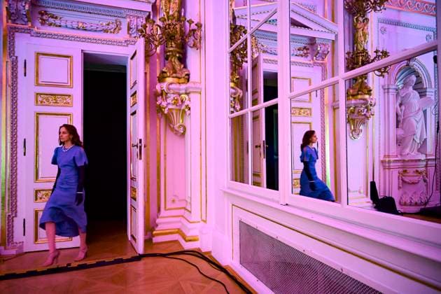 The final of the Schwarzkopf Elite Model Look 2023, world modeling competition, was held on August 30, 2023, in Prague, Czech Republic. (CTKxPhoto RomanxVondrous) CTKPhotoP2023083100674  CTKPhotoP2023083100674