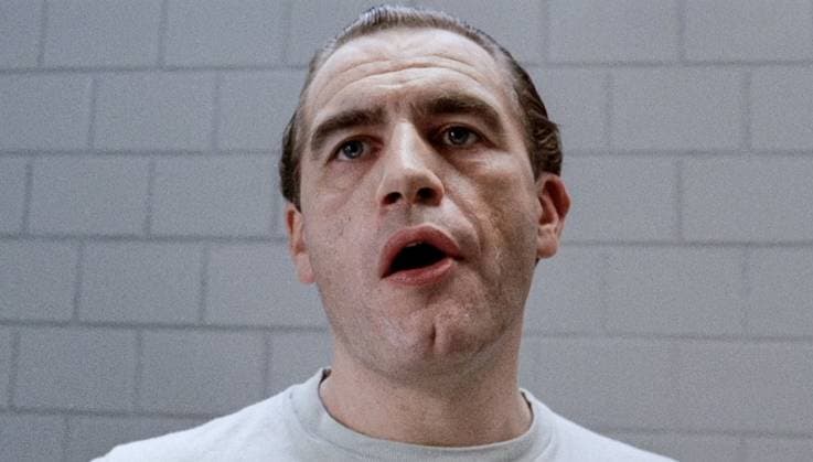 Brian Cox USA. Brian Cox in a scene from (C)De Laurentiis Entertainment Group film: Manhunter (1986). Plot: Former FBI profiler Will Graham returns to service to pursue a deranged serial killer dubbed the Tooth Fairy by the media. LMK110-J10152-250823 