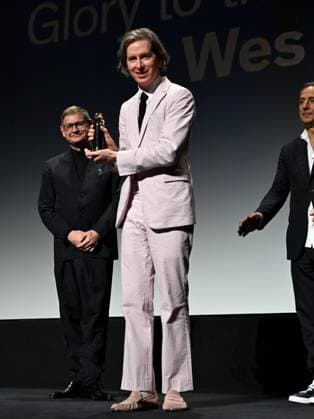 Venice, 80th Venice Film Festival 2023 . Day 3 - Cartier Glory to the Filmmaker Award 2023. In the photo Wes Anderson  Copyright: xSimonexComix xipa-agency.netx xPoolxPhotoxEventsx02x IPA_IPA39991009