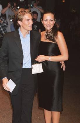 MARTINE McCUTCHEON British Actress with fiance JONATHAN BARNHAM Attending the London premiere of the film The Cell at the Odeon West End cinema. COMPULSORY CREDIT: UPPA Photoshot Photo UIW 017690 B-29 11.09.2000 MARTINE McCUTCHEON British Actress with fiance JONATHAN BARNHAM Attending the London premiere of the film The Cell at the Odeon West End cinema. COMPULSORY CREDIT: Starstock Photoshot Photo UIW 017690 B-29 11.09.2000, Credit:Photoshot Avalon United Kingdom  Copyright: xPhotoshotx xAvalonx 0502359129