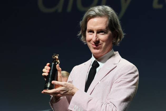 Wes Anderson erhält den Premio Cartier Glory to the Filmmaker 2023 auf der Biennale di Venezia 2023 80. Internationale Filmfestspiele von Venedig im Palazzo del Cinema. Venedig, 01.09.2023