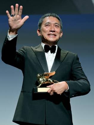 September 2, 2023, VENICE, ITALY: Hong Kong actor Tony Leung Chiu-Wai poses after he received the Golden Lion for Lifetime Achievement Award during the Venice International Film Festival, in Venice, Italy, 02 September 2023. The 80th edition of the Venice Film Festival runs from 30 August to 09 September 2023. ANSA ETTORE FERRARI. VENICE ITALY  - ZUMAa110 20230902_zaf_a110_057 Copyright: xEttorexFerrarix