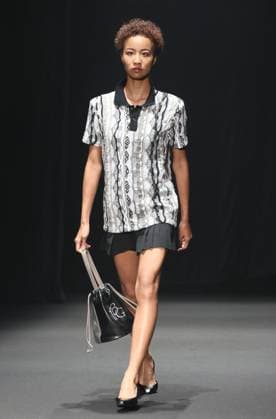 September 2, 2023, Tokyo, Japan - A model displays a creation of 1PIU1UGUALE3 GOLF 2024 Spring Summer collection designed by Tomohiro Ozawa in Tokyo on Saturday, September 2, 2023 as a part of the Fashion Week Tokyo. (photo by Yoshio Tsunoda AFLO)  , aflo_227978610.jpg,