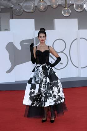 80th Venice Film Festival 2023, Red carpet Kineo Award 80th Venice Film Festival 2023, Red carpet Kineo Award . Pictured: Kristy Sparow Venice Italy  Copyright: xIPA ABACAx BRIPA20230902_1454 IPA ABACAx BRIPA20230902_1454