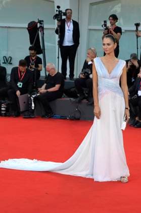 Anna Safroncik bei der Verleihung des Kineo Award 2023 auf der Biennale di Venezia 2023 80. Internationale Filmfestspiele von Venedig im Palazzo del Cinema. Venedig, 02.09.2023