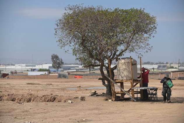 September 1, 2023, Tijuana, Baja California, Mexico: The construction of the Tijuana Otay II US-Mexico Port of Entry checkpoint, which is being executed by engineers from the Mexican Ministry of National Defense, has progressed extensively as they expect it to be completed by December of this year, even before the United States, which now is estimated that said US side of the port of entry could open in 2026 and not at the end of 2024. Tijuana Mexico - ZUMAm180 20230901_zip_m180_008 Copyright: xCarlosxA.xMorenox