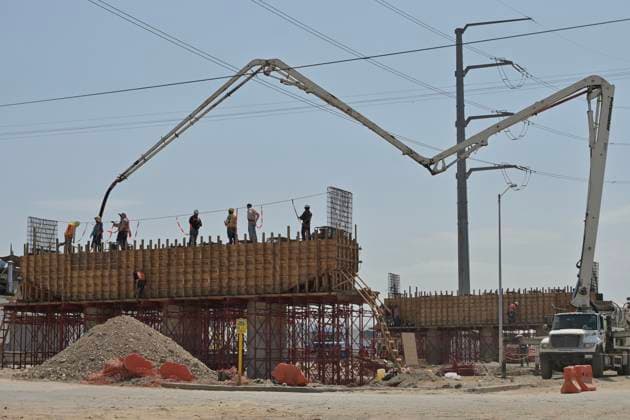 September 1, 2023, Tijuana, Baja California, Mexico: The construction of the Tijuana Otay II US-Mexico Port of Entry checkpoint, which is being executed by engineers from the Mexican Ministry of National Defense, has progressed extensively as they expect it to be completed by December of this year, even before the United States, which now is estimated that said US side of the port of entry could open in 2026 and not at the end of 2024. The construction of the Otay II port of entry was achieved through a binational agreement with the US, mainly with California. On October 24, 2022, the government of Mexico and California signed an agreement regarding the new Otay II †Otay Mesa East international border crossing and port, which will h - ZUMAm180 20230901_zip_m180_019 Copyright: xCarlosxA.xMorenox