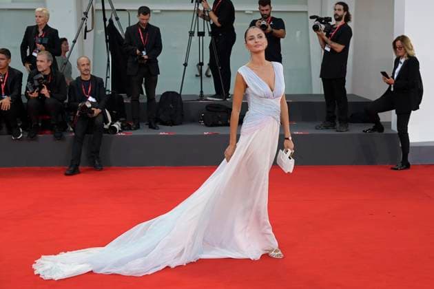 September 2, 2023, Venice Lido, Italy: Anna Safroncik attends the red carpet of Premio Kineo at 80 Venice Film Festival at Palazzo del Cinema. Venice Lido Italy - ZUMAs197 20230902_aaa_s197_276 Copyright: xMarioxCartellix