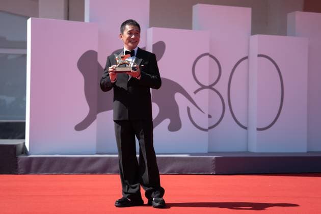 Golden Lion For Lifetime Achievement Ceremony - The 80th Venice International Film Festival Tony Leung Chiu-wai attends a red carpet for the Golden Lion For Lifetime Achievement Award & The Lion s Share: A History Of The Mostra at the 80th Venice International Film Festival on September 02, 2023 in Venice, Italy Venice Italy  Copyright: xLucaxCarlinox originalFilename: carlino-notitle230902_npRhi.jpg