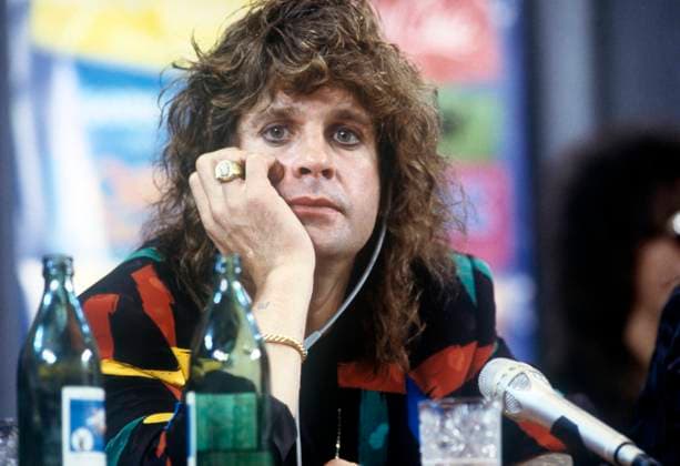 Archivbilder der Woche KW35 Ozzy Osbourne attending press conference 480362 12.08.1989 British rock singer Ozzy Osbourne attending a press conference with the Moscow Music Peace Festival s organizers and participants at the Soviet Foreign Affairs Ministry s press center prior to the festival opening. Vladimir Vyatkin Sputnik Moscow Russia  Copyright: xVladimirxVyatkinx