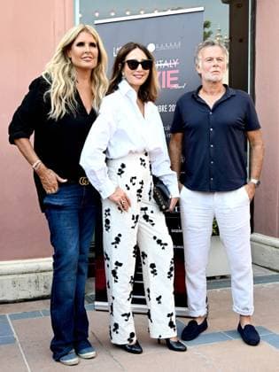 Venice, 80th Venice Film Festival 2023. Day 5 - Photocall Filming Italy Movie Venice, 80th Venice Film Festival 2023. Day 5 - Photocall Filming Italy Movie. In the photo Elsa Zylberstein with Tiziana Rocca Venice -  Copyright: xIPA ABACAx BRIPA20230903_587 IPA ABACAx BRIPA20230903_587