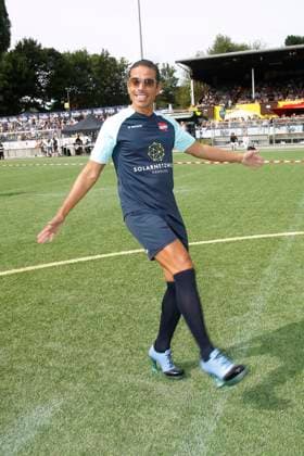 Jorge Gonzalez beim Benefiz Fussballspiel Kicken mit Herz zugunsten der Kinder Herzstation der Universitaetsklinik Eppendorf am 3.09.2023 in Hamburg Kicken mit Herz Benefiz Fussball Event in Hamburg
