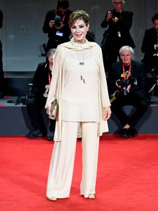 Venice, 80th Venice Film Festival 2023 - Evening 5 - red carpet Filming Italy. In the photo Edwige Fenech  Copyright: xManuelexMangiarottix xipa-agencyx xPoolxPhotoxEventsx02x IPA_IPA40044938