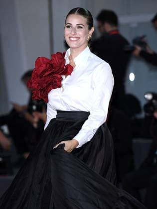 Venice, 80th Venice Film Festival 2023 - Evening 5 - red carpet Filming Italy. In the photo Diana del Bufalo  Copyright: xManuelexMangiarottix xipa-agencyx xPoolxPhotoxEventsx02x IPA_IPA40047192