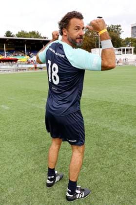 Stephan Luca beim Benefiz-Fußballspiel Kicken mit Herz 2023 zu Gunsten des Herzzentrums des UKE im Stadiun Hoheluft. Hamburg, 03.09.2023