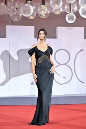 Venice Film Festival, Filming Italy Best Movie Award. Italy 03 Sep 2023 Krizia Moretti , during red carpet of the Filming Italy Best Movie Award. 80th Venice Film Festival, Italy on September 03, 2023., Credit:Maria Laura Antonelli Avalon Italy, Venice  Copyright: xMariaxLauraxAntonellix xAvalonx 0802830389