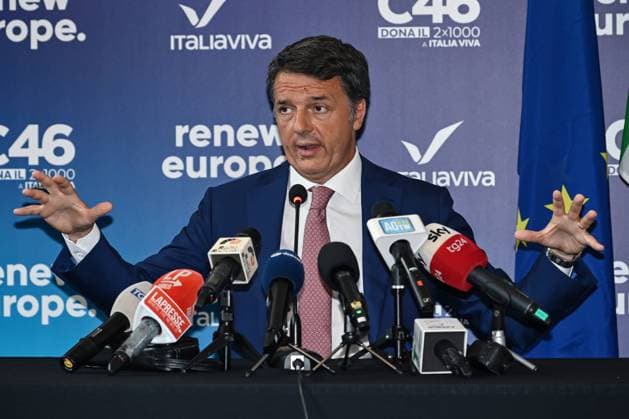 News Themen der Woche KW36 News Bilder des Tages Db Milano 04 09 2023 - conferenza stampa Matteo Renzi foto Daniele Buffa Image nella foto: Matteo Renzi *** Db Milan 04 09 2023 press conference Matteo Renzi photo Daniele Buffa Image in the photo Matteo Renzi 