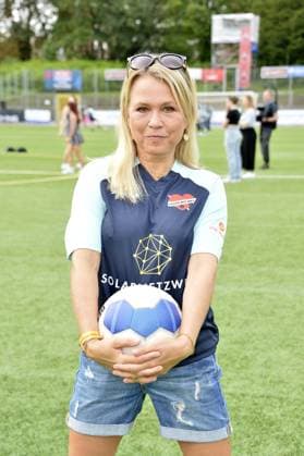 Nova Meierhenrich beim Benefiz Fussballspiel Kicken mit Herz zugunsten der Kinder Herzstation der Universitaetsklinik Eppendorf in Hamburg am 03.09.2023