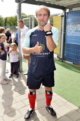 Bjarne Maedel beim Benefiz Fussballspiel Kicken mit Herz zugunsten der Kinder Herzstation der Universitaetsklinik Eppendorf in Hamburg am 03.09.2023