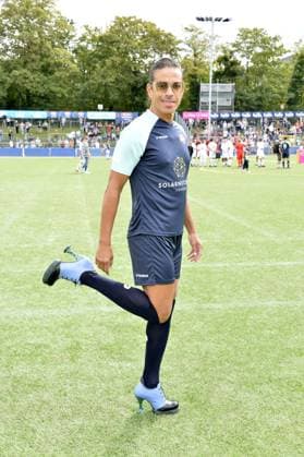 Jorge Gonzalez beim Benefiz Fussballspiel Kicken mit Herz zugunsten der Kinder Herzstation der Universitaetsklinik Eppendorf in Hamburg am 03.09.2023