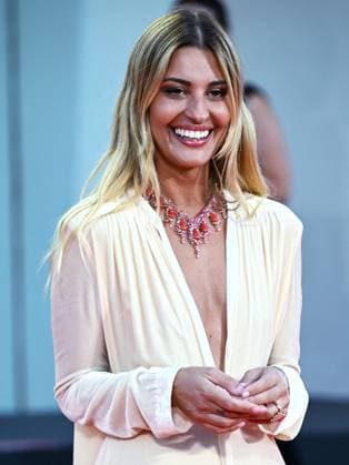 Venice, 80th Venice Film Festival 2023, Evening 6. Red Carpet Diva and Woman. Venice, 80th Venice Film Festival 2023, Evening 6. Red Carpet Diva and Woman. In the photo Sveva Alviti Venice -  Copyright: xIPA ABACAx BRIPA20230904_1310 IPA ABACAx BRIPA20230904_1310