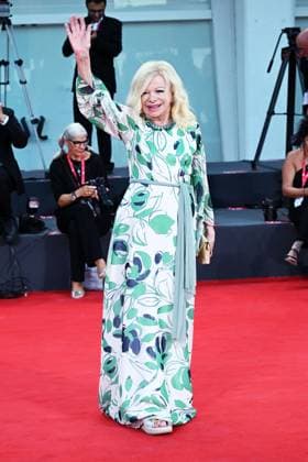 Venice, 80th Venice Film Festival 2023, Evening 6. Red Carpet Diva and Woman. Venice, 80th Venice Film Festival 2023, Evening 6. Red Carpet Diva and Woman. In the photo Sandra Milo Venice -  Copyright: xIPA ABACAx BRIPA20230904_1333 IPA ABACAx BRIPA20230904_1333