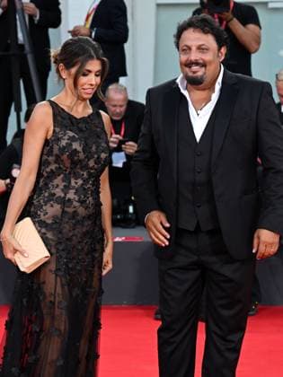Venice, 80th Venice Film Festival 2023, Evening 6. Red Carpet Diva and Woman. In the photo Enrico Brignano and Flora Canto  Copyright: xManuelexMangiarottix xipa-agencyx xPoolxPhotoxEventsx02x IPA_IPA40065375