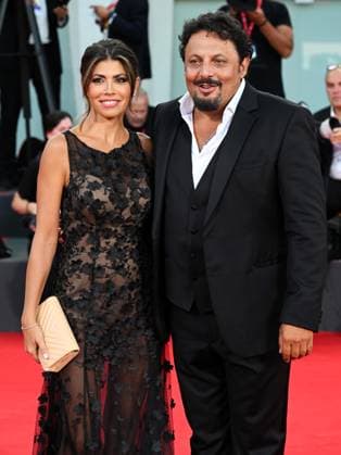 Venice, 80th Venice Film Festival 2023, Evening 6. Red Carpet Diva and Woman. In the photo Enrico Brignano and Flora Canto  Copyright: xManuelexMangiarottix xipa-agencyx xPoolxPhotoxEventsx02x IPA_IPA40065393