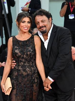 Venice, 80th Venice Film Festival 2023, Evening 6. Red Carpet Diva and Woman. In the photo Enrico Brignano and Flora Canto  Copyright: xManuelexMangiarottix xipa-agencyx xPoolxPhotoxEventsx02x IPA_IPA40065395
