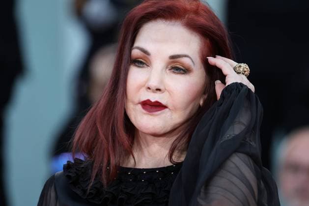 News - Priscilla red carpet - 80Â° Venice International Film Festival Priscilla Presley attends a red carpet for the movie Priscilla at the 80th Venice International Film Festival on September 04, 2023 in Venice, Italy. Photo: Cinzia Camela. Lido di Venezia Palazzo del Cinema Italy Copyright: xCinziaxCamelax xLiveMediax LPN_1041730