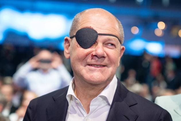 Bilder des Jahres 2023, News 09 September News Themen der Woche KW36 News Bilder des Tages Eroeffnung der IAA Mobility 2023 durch den Bundeskanzler in Muenchen Bundeskanzler Olaf Scholz im Portrait bei der Eroeffnungsveranstaltung der Internationalen Automobilausstellung IAA Mobility 2023 in Muenchen. , Muenchen, 05.09.2023 Muenchen Bayern Deutschland *** Opening of the IAA Mobility 2023 by the German Chancellor in Munich German Chancellor Olaf Scholz in portrait at the opening ceremony of the International Motor Show IAA Mobility 2023 in Munich , Munich, 05 09 2023 Munich Bavaria Germany