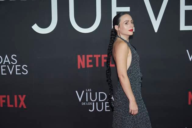 September 5, 2023, Mexico City, Mexico: Zuria Vega poses for photos during the red carpet of the Premier for Ã¢â‚¬ËœThe Widows of ThursdaysÃ¢â‚¬â ¢ (Las Viudas de los Jueves) Netflix original series . on September 5, 2023 in Mexico City, Mexico. Mexico City Mexico - ZUMAe321 20230905_zia_e321_106 Copyright: xJaimexNogalesx