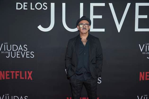 September 5, 2023, Mexico City, Mexico: Gerardo Trejoluna poses for photos during the red carpet of the Premier for Ã¢â‚¬ËœThe Widows of ThursdaysÃ¢â‚¬â ¢ (Las Viudas de los Jueves) Netflix original series . on September 5, 2023 in Mexico City, Mexico. Mexico City Mexico - ZUMAe321 20230905_zia_e321_114 Copyright: xJaimexNogalesx