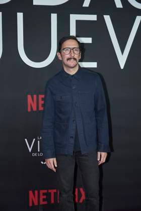 September 5, 2023, Mexico City, Mexico: Humberto Hinojosa pose for photos during the red carpet of the Premier for Ã¢â‚¬ËœThe Widows of ThursdaysÃ¢â‚¬â ¢ (Las Viudas de los Jueves) Netflix original series . on September 5, 2023 in Mexico City, Mexico. Mexico City Mexico - ZUMAe321 20230905_zia_e321_155 Copyright: xJaimexNogalesx