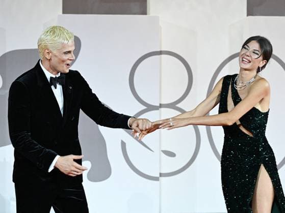 Bilder des Jahres 2023, Entertainment 09 September Entertainment Themen der Woche KW36 Entertainment Bilder des Tages 80th Venice Film Festival 2023, Red Carpet Vivants 80th Venice Film Festival 2023, Red Carpet Vivants Pictured: Madalina Doroftei, Alessandro Egger Venice Italy  Copyright: xIPA ABACAx BRIPA20230906_1758 IPA ABACAx BRIPA20230906_1758
