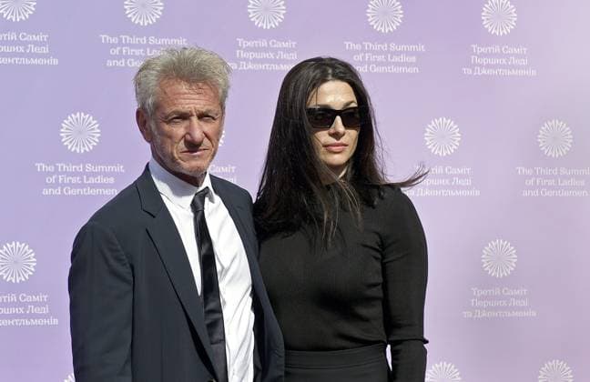 Entertainment Themen der Woche KW36 Sean Penn mit Freundin Olga Korotyayeva bei Gipfel der First Ladies und Gentlemen in Kiew Third Summit of First Ladies and Gentlemen KYIV, UKRAINE - SEPTEMBER 6, 2023 - American actor and film director Sean Penn and his partner Olga Korotyayeva attend the Third Summit of First Ladies and Gentlemen, Kyiv, capital of Ukraine. The topic of this year s summit is Mental Health: Resilience and Vulnerability of the Future ., Credit:Kaniuka Ruslan Avalon Ukraine, Kyiv  Copyright: xKaniukaxRuslanx xAvalonx 0803379991
