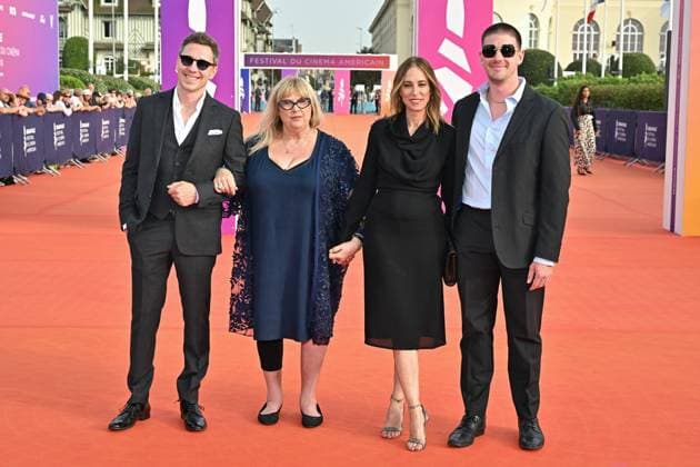 Entertainment Themen der Woche KW36 Entertainment Bilder des Tages 49th Deauville Screening Kidnapped Ian Michaels, Colleen Camp, Jaquelyn Frohlich, Kenny Breslin attending the screening of the movie Kidnapped (Rapito) And Digital Distinction Award during the 49th Deauville American Film Festival in Deauville, France on September 6, 2023. Photo by Julien Reynaud APS-Medias ABACAPRESS.COM Deauville France  Copyright: xReynaudxJulien APS-Medias ABACAx 866592_004 ReynaudxJulien APS-Medias ABACAx 866592_004
