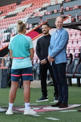 Prinz William besucht Fußball-Club AFC Bournemouth . 07 09 2023. Bournemouth, United Kingdom. Prince William at Bournemouth Football Club, United Kingdom.  xStephenxLockx xi-Imagesx IIM-24652-0009