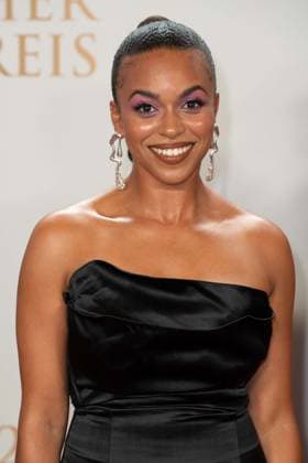 Aminata BELLI, Moderatorin, Roter Teppich, Red Carpet Show, Ankunft, arrival, Verleihung des Deutschen Radiopreises 2023 in Hamburg am 07.09.2022,