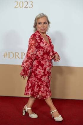 ChrisTine URSPRUCH, Schauspielerin, Roter Teppich, Red Carpet Show, Ankunft, arrival, Verleihung des Deutschen Radiopreises 2023 in Hamburg am 07.09.2022,